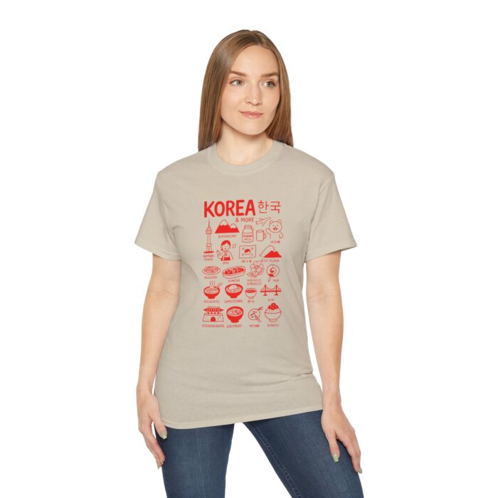 Korea Illustration Unisex Ultra Cotton Tee - Celebrate Culture & Travel - Image 20