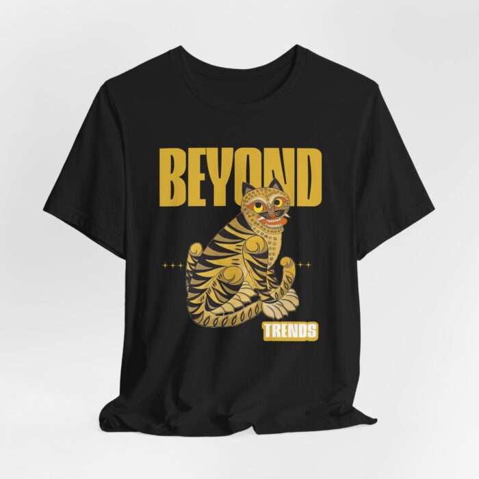 Beyond Trends Cat Tee, Unisex Jersey Short Sleeve T-Shirt, Stylish Cat Apparel, Gift for Cat Lovers, Trendy Graphic Tee - Image 38