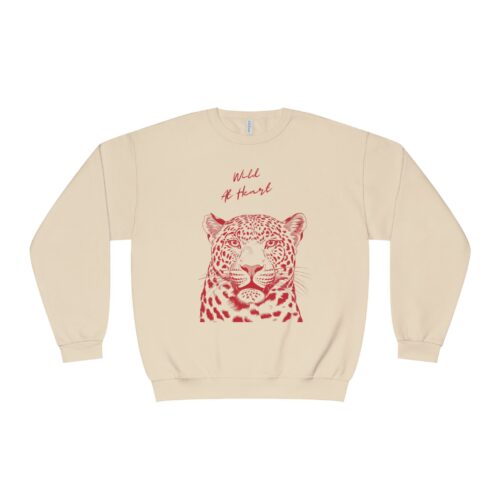 Wild at heart Unisex NuBlend® Crewneck Sweatshirt