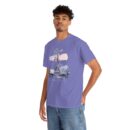 Paris Eiffel Tower Unisex Heavy Cotton Tee, Travel Shirt, Gift for Travelers, Vacation Shirt, Paris Lover Apparel