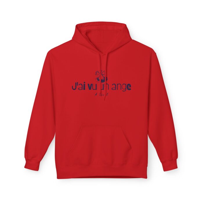 I saw an angel Unisex Midweight Softstyle Fleece Hoodie - Image 53