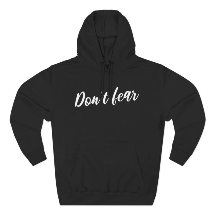 Ride with wave Three-Panel Fleece Hoodie - Image 25
