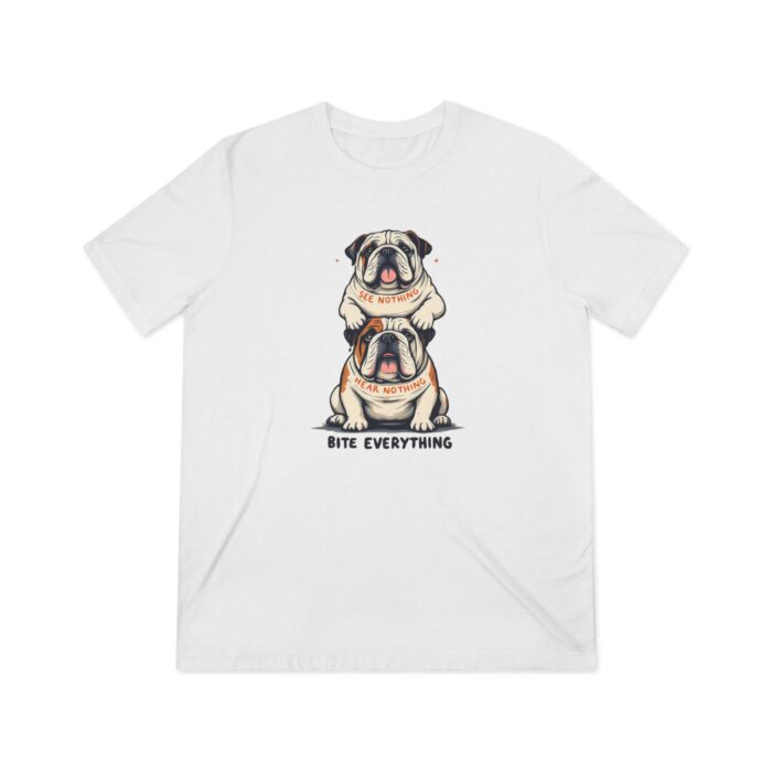 BITE EVERYTHING Unisex Triblend Tee - Image 9