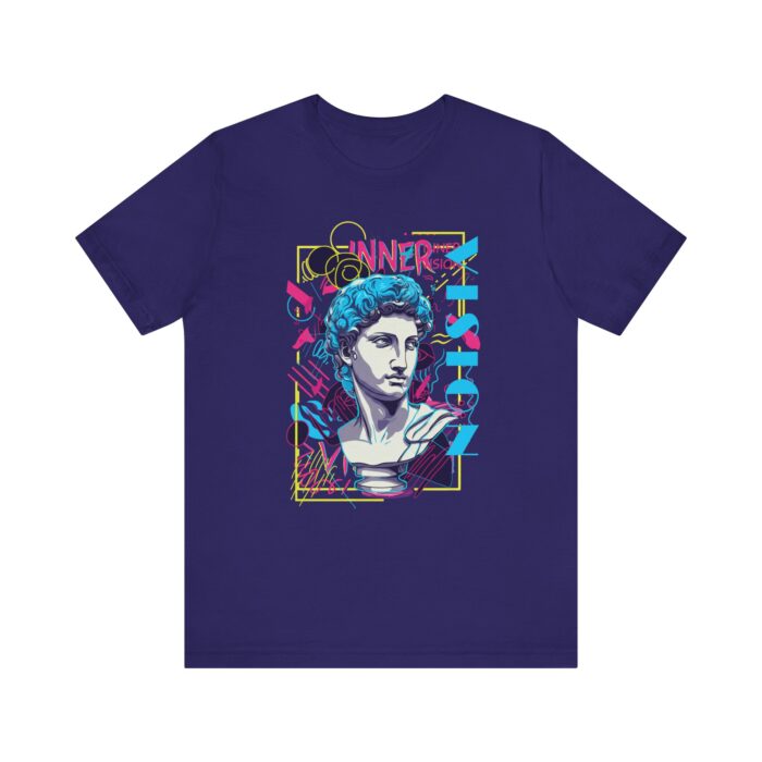 Retro Vision Graphic Tee, Unisex T-Shirt, Art Inspired Shirt, Gift for Artists, Casual Wear, Festival Clothing - Image 2