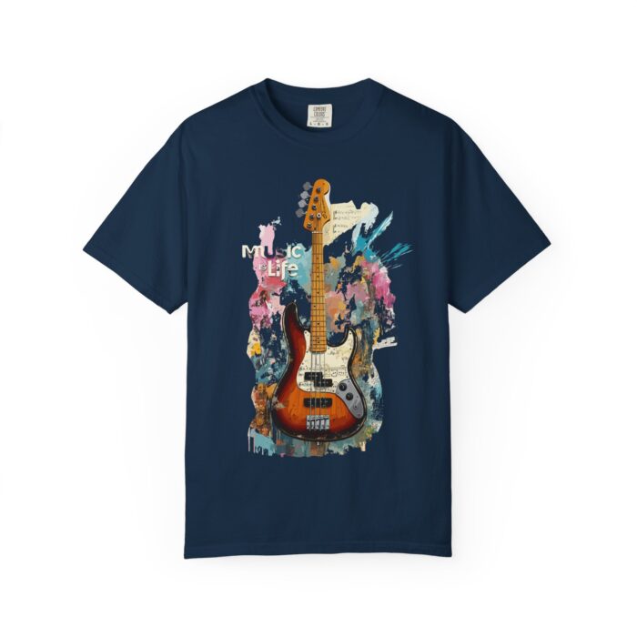 Cool Music Vibes Unisex T-Shirt, Guitar Lover Tee, Gift for Musician, Casual Wear, Concert Shirt, Graphic T-Shirt - Image 5