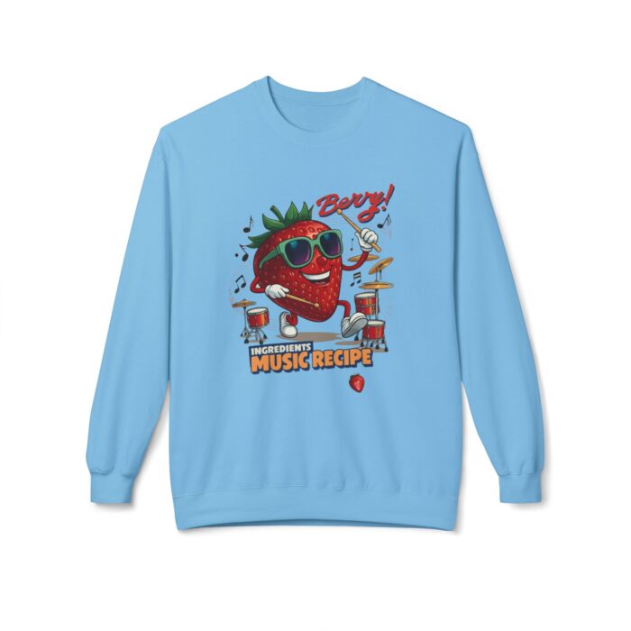 Berry Unisex Midweight Softstyle Fleece Crewneck Sweatshirt - Image 41