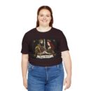 Royal Silence Graphic Tee, Gothic T-Shirt, King and Queen Shirt, Unisex Fashion Top, Drawstring Bag, Gift for Him/Her