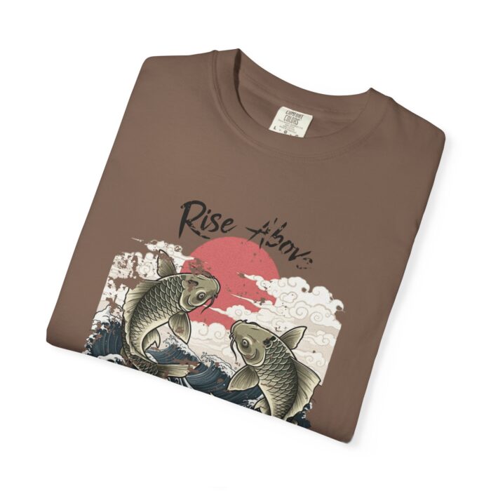 Rise above Unisex Garment-Dyed T-shirt - Image 53