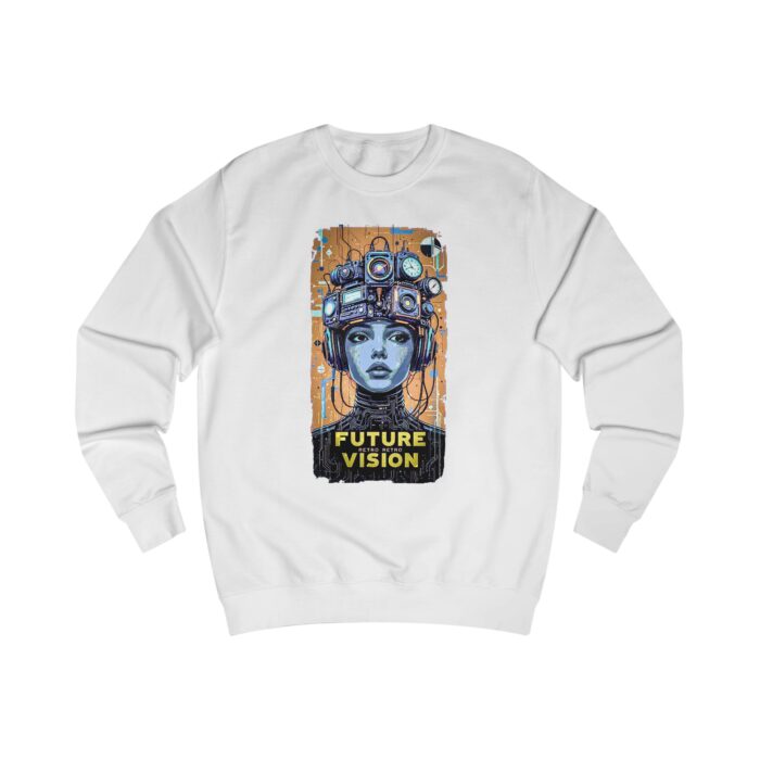 Future retro vision Unisex Sweatshirt - Image 9