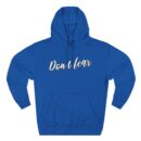 Ride with wave Three-Panel Fleece Hoodie