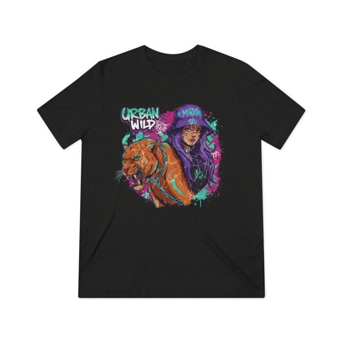 Urban wild Unisex Triblend Tee - Image 5