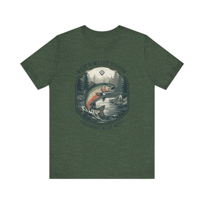 Nature-Inspired Graphic Tee, Perfect for Outdoor Enthusiasts and Casual Wear, Gift for Fishermen, Wilderness Adventure Shirt, [...] - Image 49