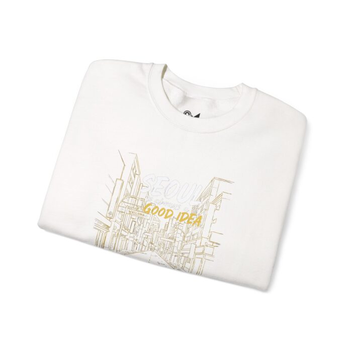 Seoul Good Idea Unisex Crewneck Sweatshirt - Perfect for Travel Enthusiasts - Image 11