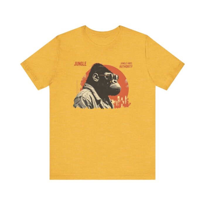 Jungle Authority Graphic Tee | Unisex Shirt for Animal Lovers, Casual Wear, Gift Idea, Nature Enthusiasts, Fun Statement T-Shirt - Image 6
