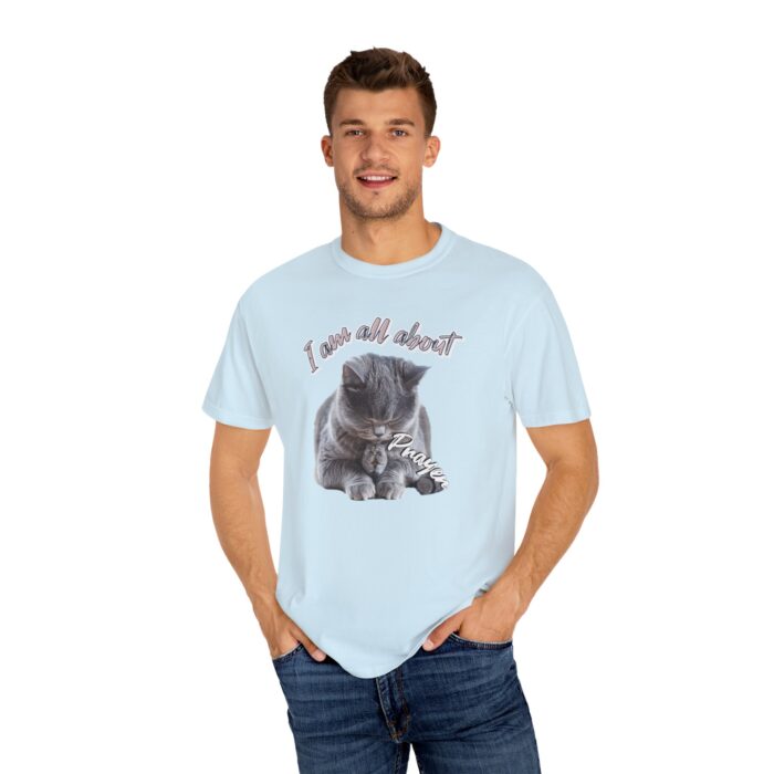 I'm all about prayer Unisex Garment-Dyed T-shirt - Image 60