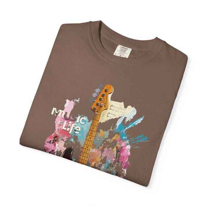 Cool Music Vibes Unisex T-Shirt, Guitar Lover Tee, Gift for Musician, Casual Wear, Concert Shirt, Graphic T-Shirt - Image 3