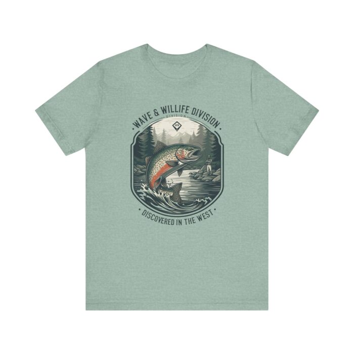 Nature-Inspired Graphic Tee, Perfect for Outdoor Enthusiasts and Casual Wear, Gift for Fishermen, Wilderness Adventure Shirt, [...] - Image 41
