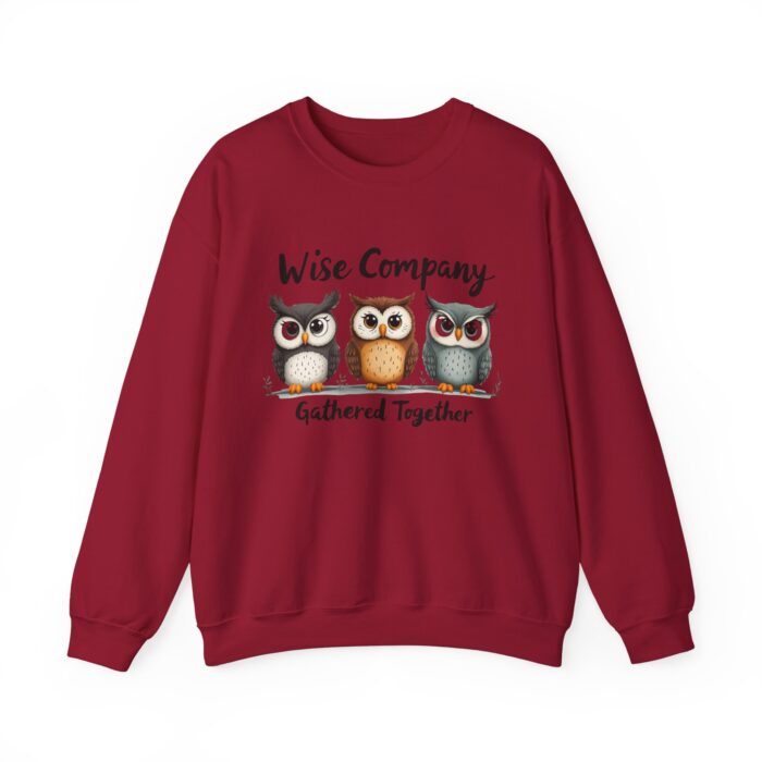 Wise Company Unisex Heavy Blend™ Crewneck Sweatshirt - Image 65