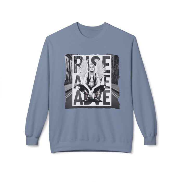 Rise Above Unisex Midweight Softstyle Fleece Crewneck Sweatshirt - Image 41
