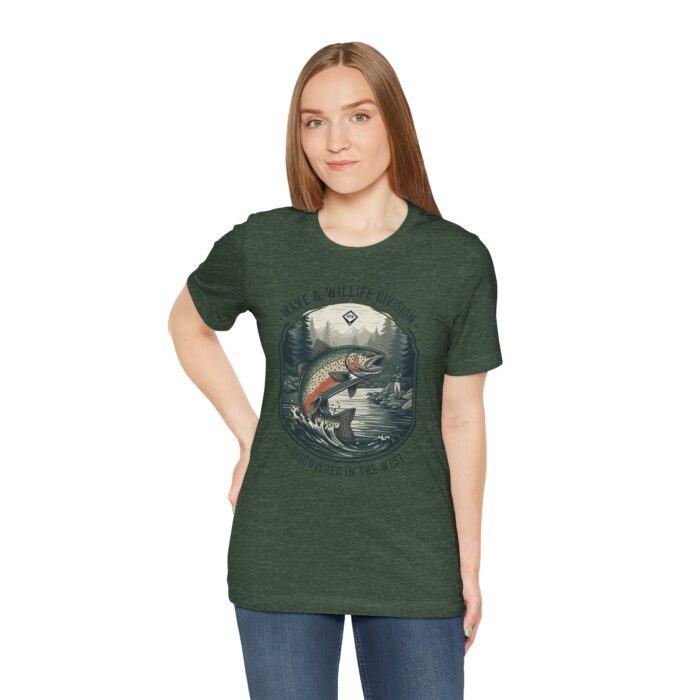 Nature-Inspired Graphic Tee, Perfect for Outdoor Enthusiasts and Casual Wear, Gift for Fishermen, Wilderness Adventure Shirt, [...] - Image 56