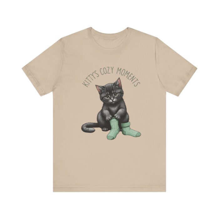 Cute Cat Jersey Tee - Kitty's Cozy Moments, Pet Lover Shirt, Gifts for Cat Owners, Animal Lover Apparel, Fun Cat Lover Tee - Image 37