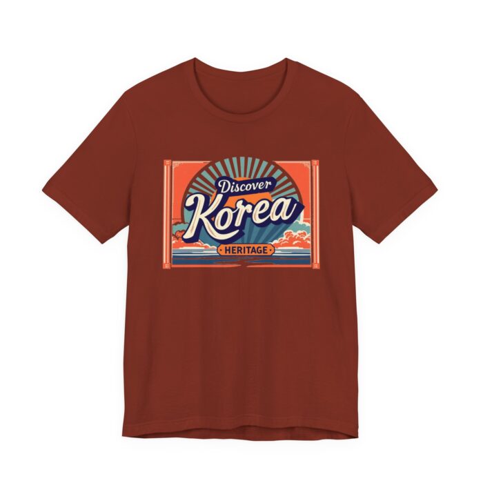 Korea Heritage Tee, Vintage Travel Shirt, Unisex Graphic Tee, Gifts for Travelers, Korean Culture Apparel, Heritage Celebration Clothing - Image 11