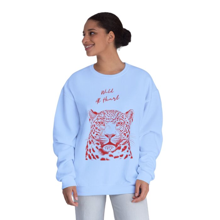 Wild at heart Unisex NuBlend® Crewneck Sweatshirt - Image 44
