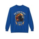 Burn through the night Unisex Midweight Softstyle Fleece Crewneck Sweatshirt
