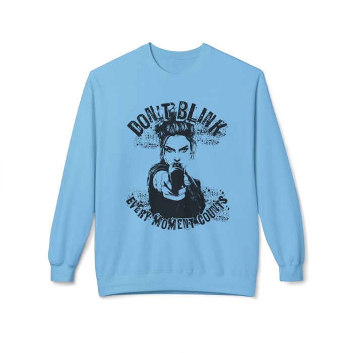 Don't Blink Unisex Midweight Softstyle Fleece Crewneck Sweatshirt - Image 37