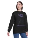 Life slowing Unisex Drop Shoulder Sweatshirt