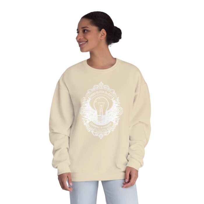 EVERY GLITCH IS A GIFT Unisex NuBlend® Crewneck Sweatshirt - Image 28
