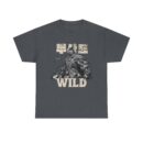 Wild Spirit Unisex Heavy Cotton Tee | Adventure Shirt, Gift for Nature Lovers, Casual Wear, Outdoor Activities, Quote Tee
