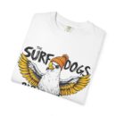 Surf Dogs Graphic T-Shirt for Animal Lovers - Unisex Garment-Dyed Tee