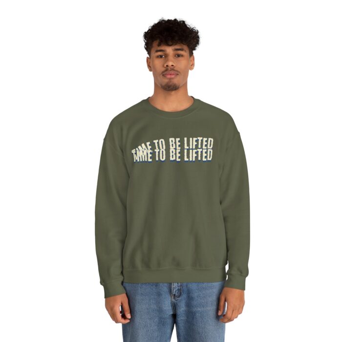 Time to be lifted Unisex Heavy Blend™ Crewneck Sweatshirt - Image 29