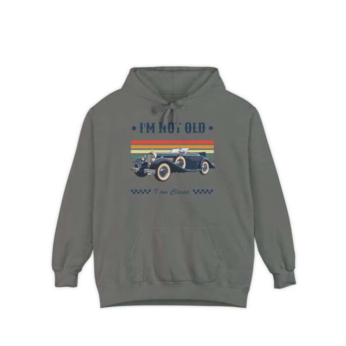 I am Classic Unisex Garment-Dyed Hoodie - Image 9