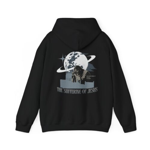 The suffering of Jesus Unisex Heavy Blend™ Hooded Sweatshirt