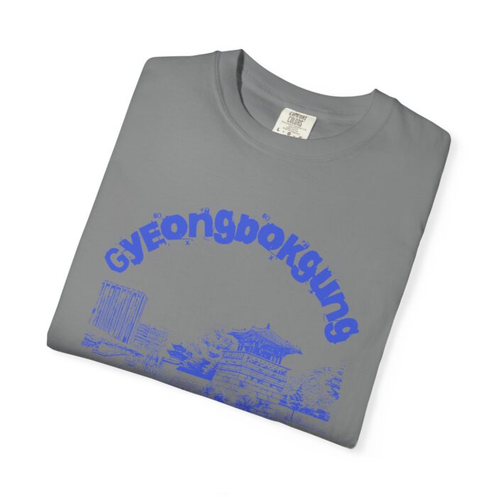 Gyeongbokgung Street Unisex Garment-Dyed T-shirt - Image 35