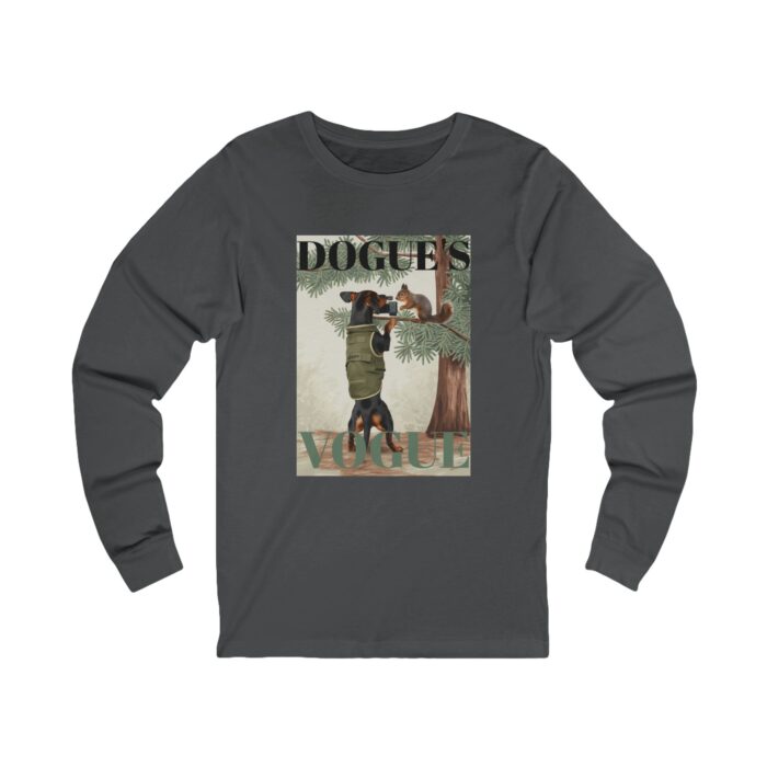 Dogue's Vogue Unisex Jersey Long Sleeve Tee - Image 19