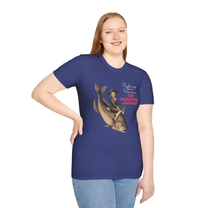Whimsical Fishing Adventure T-Shirt | Fun Graphic Tee for Outdoorsy Types, Gift for Fishermen, Unisex T-Shirt, Casual Wear, Vintage Style - Image 40