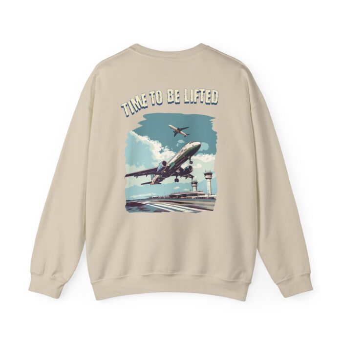 Time to be lifted Unisex Heavy Blend™ Crewneck Sweatshirt - Image 14