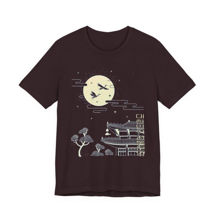 Moonlit Korean Landscape Tee - Image 3