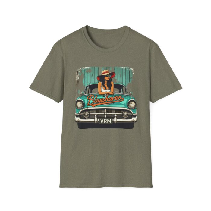Blue haven Unisex Softstyle T-Shirt - Image 9