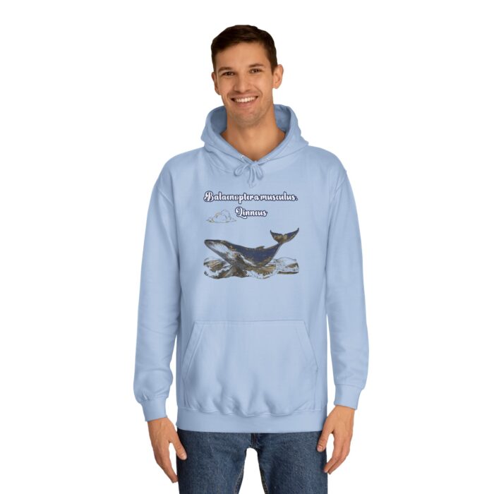 Blue Whale Unisex College Hoodie - Image 23