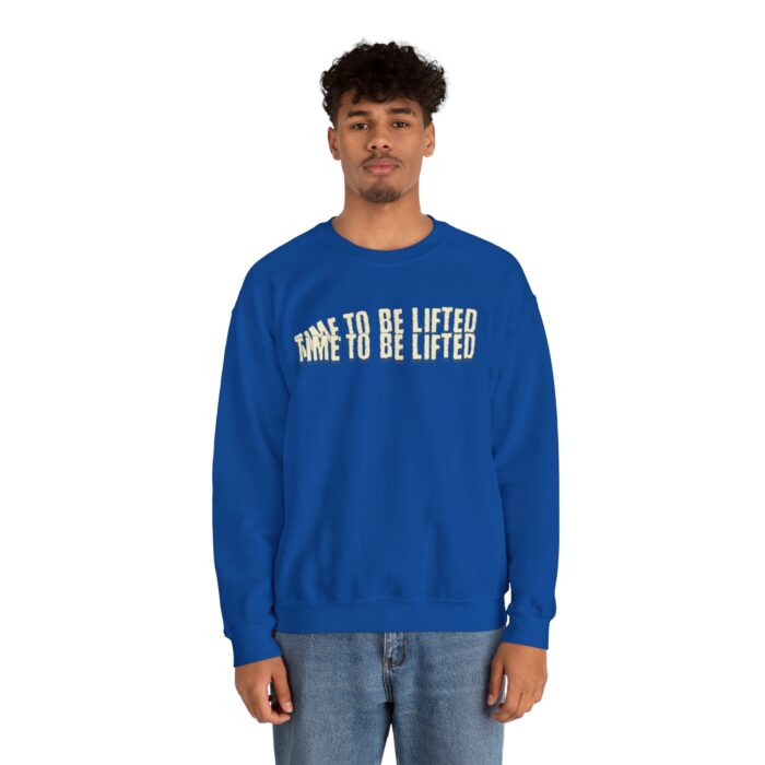 Time to be lifted Unisex Heavy Blend™ Crewneck Sweatshirt - Image 23