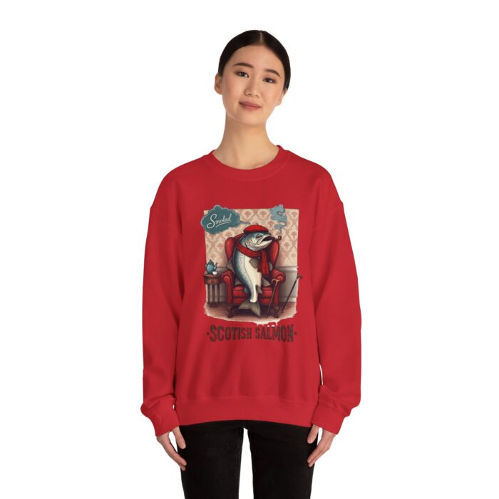 Scottish Salmon Unisex Heavy Blend™ Crewneck Sweatshirt - Image 48
