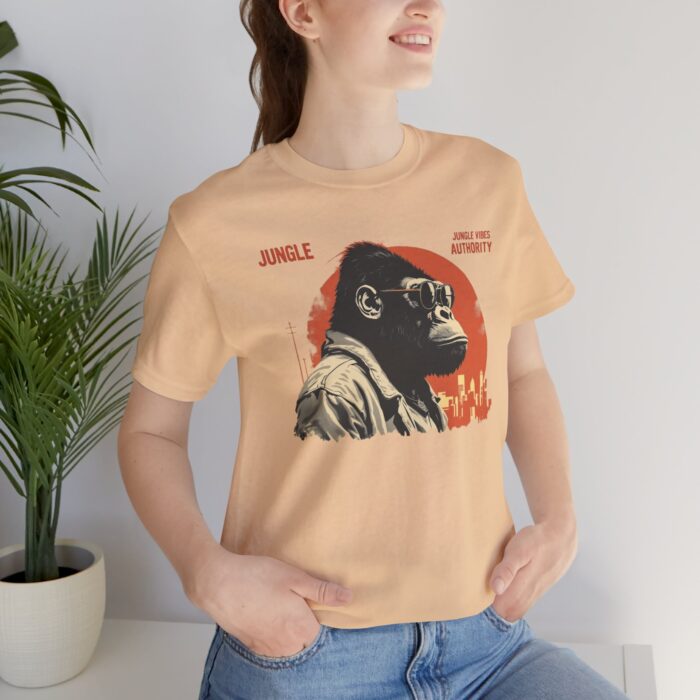 Jungle Authority Graphic Tee | Unisex Shirt for Animal Lovers, Casual Wear, Gift Idea, Nature Enthusiasts, Fun Statement T-Shirt