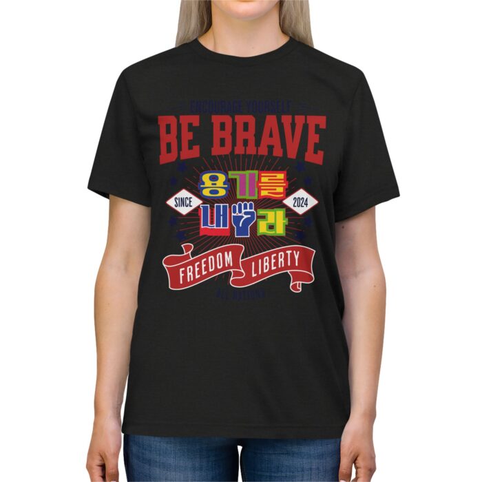 Be brave Unisex Triblend Tee - Image 23