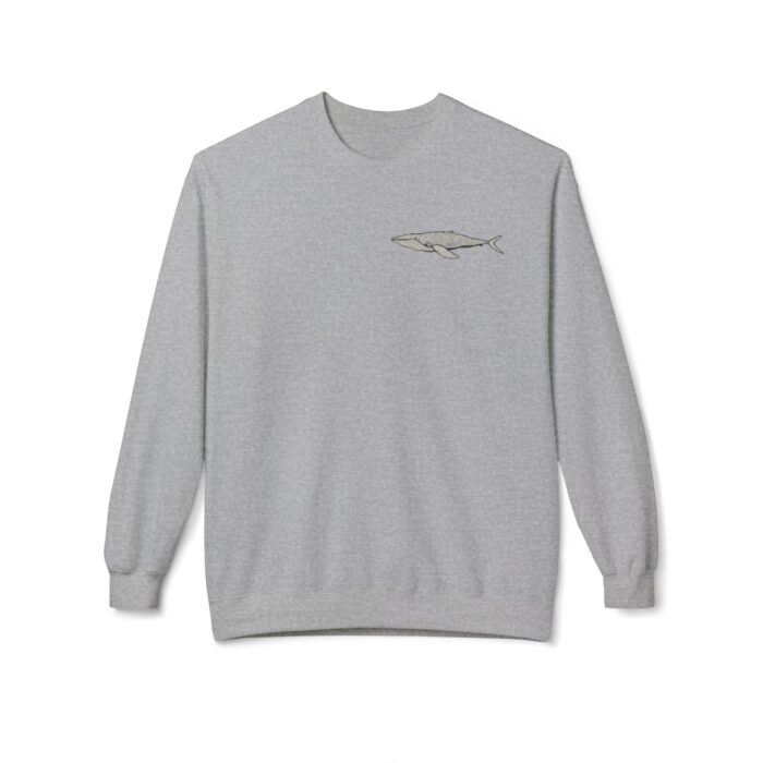 For Whales Unisex Midweight Softstyle Fleece Crewneck Sweatshirt - Image 2