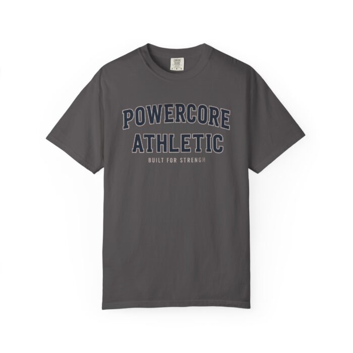 Powercore Athletic Unisex Garment-Dyed T-Shirt - Casual Workout Tee - Image 17