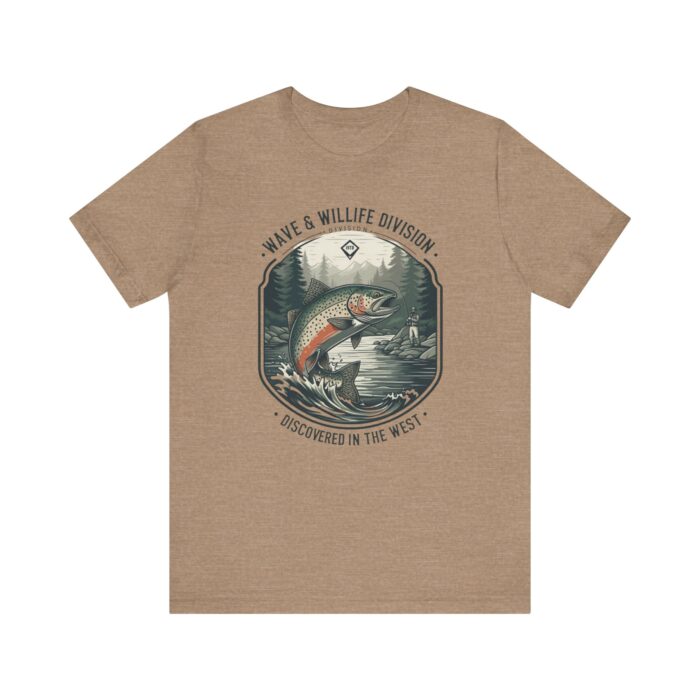 Nature-Inspired Graphic Tee, Perfect for Outdoor Enthusiasts and Casual Wear, Gift for Fishermen, Wilderness Adventure Shirt, [...] - Image 17